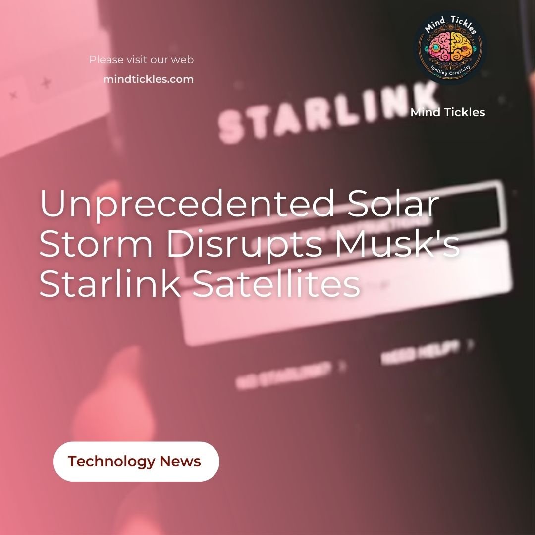 Unprecedented Solar Storm Disrupts Musk's Starlink Satellites